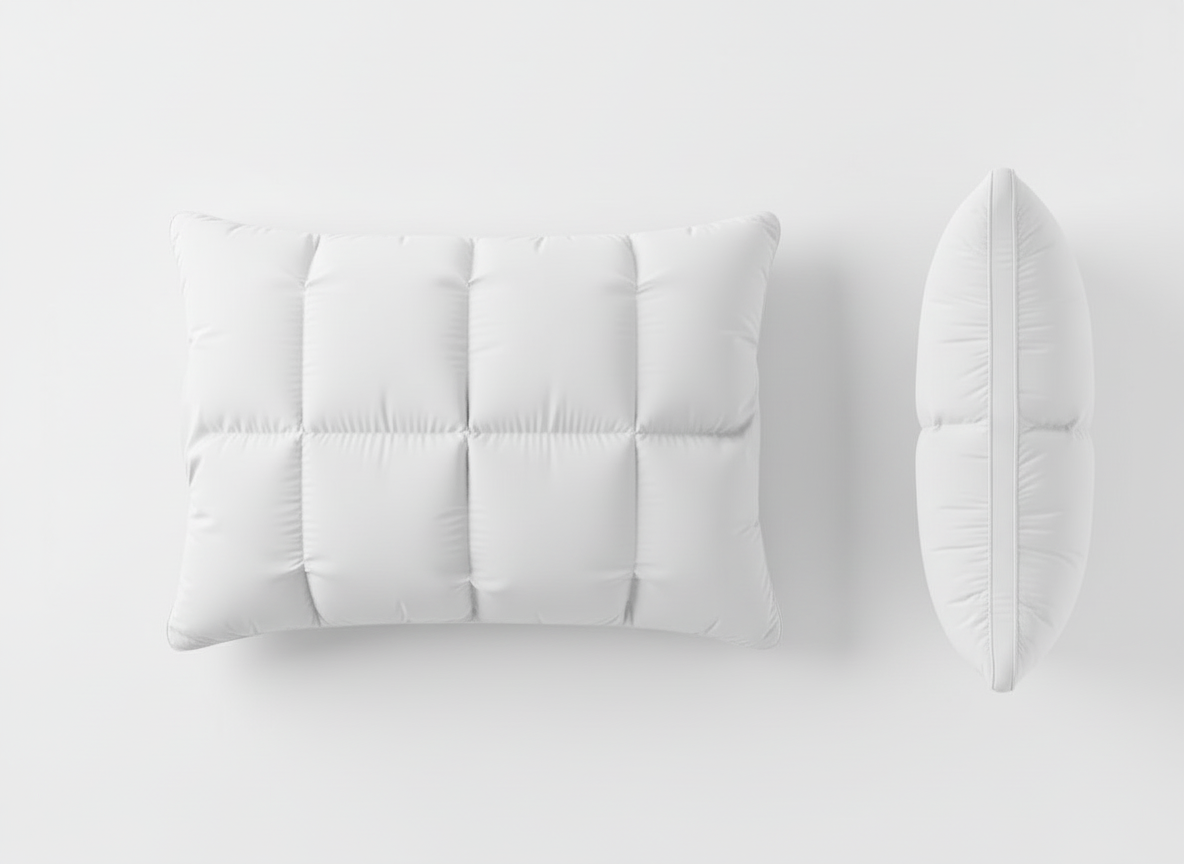 Kopfkissen Schlafkissen Kissen Couchkissen Premium Hochwertiges Kissen PureRest Weiß 74x48 PureRest