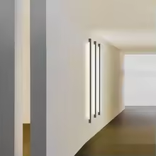 Minimalistisches Wohnzimmer Hauptlicht Minimalistisches modernes Schlafzimmer Streifenlicht PureRest
